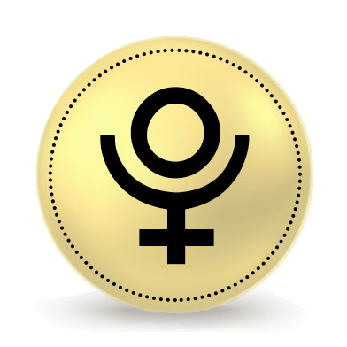 Glyphe astrologique de Pluton