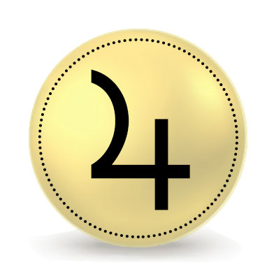 Glyphe astrologique de Jupiter